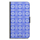 Bjornberry iPhone 12 Plånboksfodral - Blått Kakel