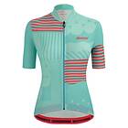 Santini Giada Optic Short Sleeve Jersey (Dam)