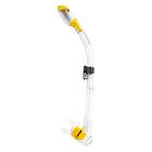 Cressi Dry Diving Snorkel Junior Durchsichtig,Gul