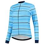 Rogelli Stripe Jacket Blå XL Women's