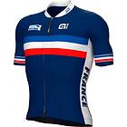 Alé Cycling Ale French Cycling Federation Short Sleeve Blå XL Man