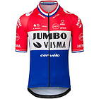 AGU Replica Dutch Champion Team Jumbo-visma Short Sleeve Jersey Man