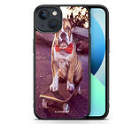 Bjornberry iPhone 13 Mini Skal - Bulldog skateboard