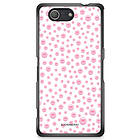 Bjornberry Sony Xperia Z3 Compact Skal - Rosa Pärlor