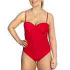 Calvin Klein Structured Bandeau One Piece (Dame)