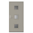 Swedoor Jeld-Wen Ytterdörr Catavu C7030 Klarglas 10X21 S 3502-Y 888X2080MM H KLARGLAS 05281088