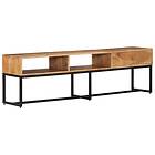 vidaXL TV Cabinet 160x30x45 cm Solid Wood Acacia