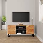 vidaXL TV Cabinet 105x33x46cm Solid Wood Acacia