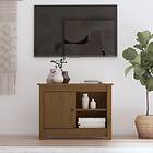 vidaXL TV Cabinet Honey Brown 70x36.5x52 cm Solid Wood Pine