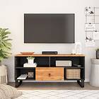 vidaXL TV Cabinet 100x33x46 cm Solid Wood Acacia&Engineered Wood 351971