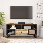 vidaXL TV Cabinet 100x33x46 cm Solid Wood Reclaimed&Engineered Wood 351972