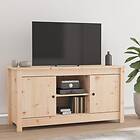 vidaXL TV Cabinet 103x36.5x52 cm Solid Wood Pine 814584