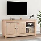 vidaXL TV Cabinet 103x36.5x52 cm Solid Wood Pine 814589