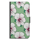 Bjornberry Huawei P30 Pro Plånboksfodral - Gräddvita Blommor