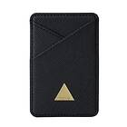 Bjornberry Naive Magnetisk Korthållare - Black Saffiano