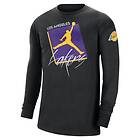 Nike Långärmad NBA-t-shirt Jordan Max90 Los Angeles Lakers Courtside Statement Edition DV5747 (Herr)