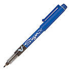 Pilot Fineliner, V-sign pen, fineliner, mediumspets, 2 mm spets, blå pennkropp, blått bläck
