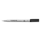 Staedtler Lumocolor Universalpenna Lumocolor 311 icke-permanent, extra tunn spets, 0,4 mm linjebredd, svart