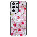 Bjornberry Samsung Galaxy S21 Ultra Skal - Rosa Rosor