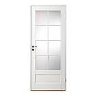 Diplomat Innerdörr Massiv SP8 Vit Klarglas B:70 cm H:200 92270189