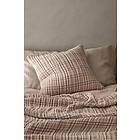 Ellos Kuddfodral Flora Small Check Varmbeige/