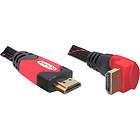 DeLock HDMI - HDMI High Speed with Ethernet (angled) 2m