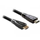 DeLock Premium HDMI - HDMI High Speed with Ethernet 2m