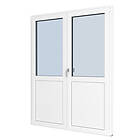 Skånska Byggvaror PVC Classic, inåtgående pardörr Fönsterdörr panel TW3205DP