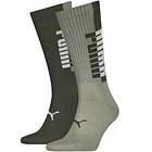 Puma Strumpor 2P Seasonal Logo Crew Sock (Herre)