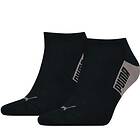 Puma 2-pack Men Logo Block Sneaker Socks (Herre)