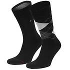 Tommy Hilfiger Sock Check Herr 2-pack
