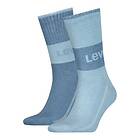 Levi's Organic Cotton Crew Sock 2-pack