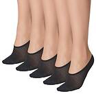Decoy Strumpor 5P Footies Quick Dry Svart (Dam)