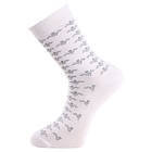 Trofé Bamboo Flower Socks Strumpor 2P Vit Strl 39/42 Dam