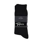 Topeco Strumpor 4P Men Socks Plain Svart Strl 45/48 Herr