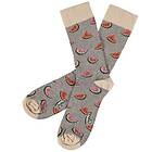 Topeco Strumpor Men Cotton Trend Pattern Sock Creme Strl 41/45 Herr