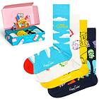 Happy Socks 4-pack The Simpsons Gift Set