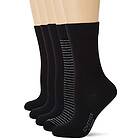 Schiesser Strumpor 5P Women Socks Svart Strl 35/38 Dam