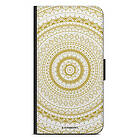 Bjornberry Huawei P9 Lite Plånboksfodral - White Gold Mandala