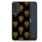 Bjornberry Samsung Galaxy A13 Skal - Gold Skulls