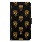 Bjornberry Google Pixel 7 Fodral - Gold Skulls
