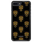 Bjornberry iPhone 8 Plus Skal - Gold Skulls