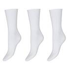 Decoy 3-pack Thin Comfort Top Socks - White