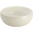 Hunter Dog & Cat Feeding Bowl Lund Ceramic White 350ml