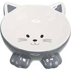 Trixie Bowl Cat Elevated Ceramic 150ml Mix Färg