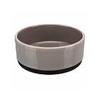 Trixie Ceramic Bowl Non-Slip Rubber Bottom Gray 0,4L