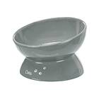 Trixie Elevated Ceramic Bowl XXL Gray 350ml/ø17cm