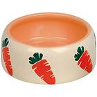 Nobby Rodent Ceramic Bowl Carrot 500ml