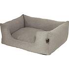 Fantail Dog Bed Snooze Nut Grey Medium 80x60cm