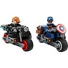 LEGO Super Heroes Marvel 76260 Les Motos De Black Widow Et De Captain America
